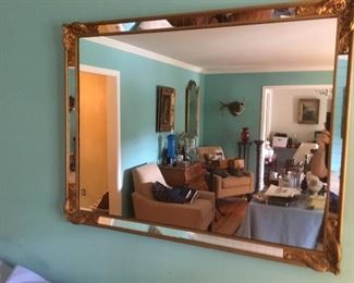 Large vintage mirror