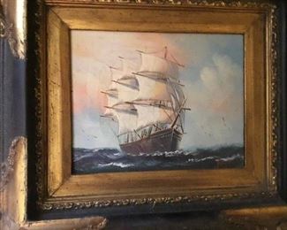 Vintage ship