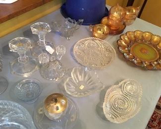 Everything from Ann egg plate to cut glass