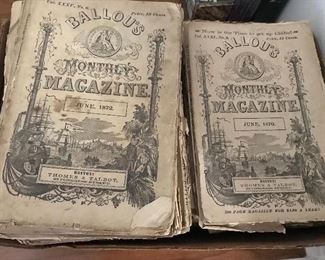 Antique magazines