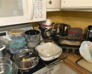 Kitchen stocked! Kitchen Aid mixer