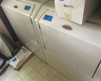 Washer and dryer