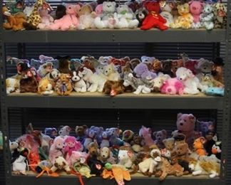 LOT #7137 - LOT OF (273) BEANIE BABIES, 2000 - 2005