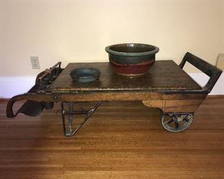 Canadian Grain Scale with weights circa 1860