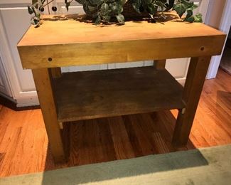 Great butcher block table