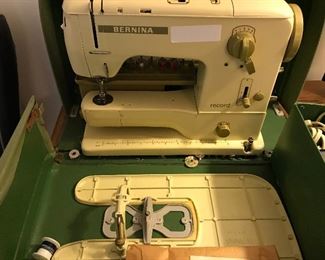 Bernina 730 Record sewing machine with extras