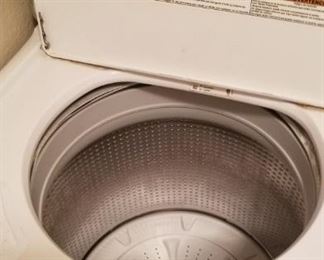 Stainless Maytag washer and dryer set