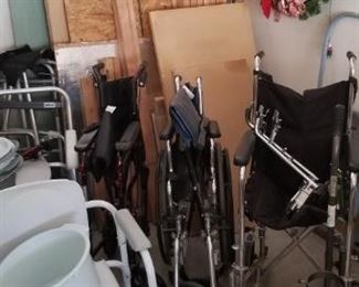 Lots of medical equipment