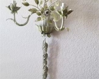 Tole pr hanging chandeliers $195 for 2