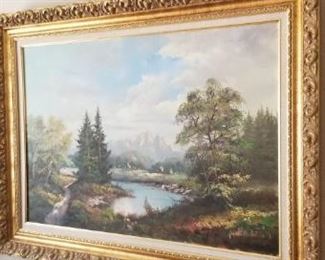 Oil painting