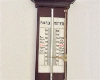 Antique Barometer. 