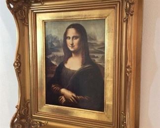 Mona Lisa, 17" x 20".