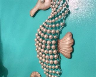 Sea Horse Home Decor, 25" H.