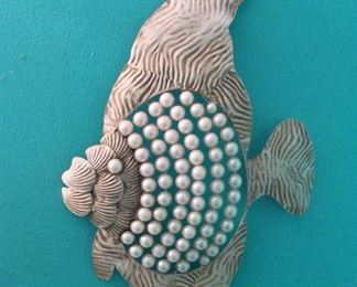 Fish Home Decor, 18" H.