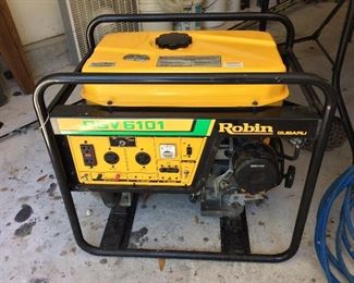 Robin Subaru RG V 6101 Generator with Robin EH 34 Pro OHV Engine. 