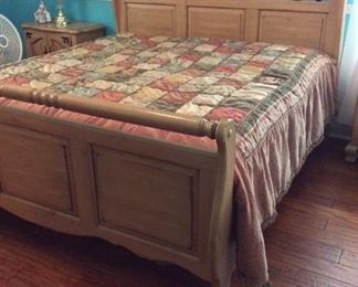 King Size Bed.