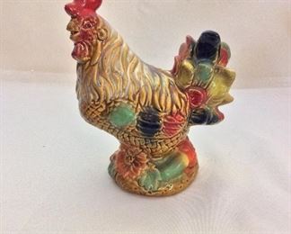 Rooster, 8" H. 