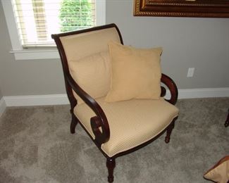 Pair of modern arm chairs