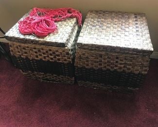 Woven baskets 