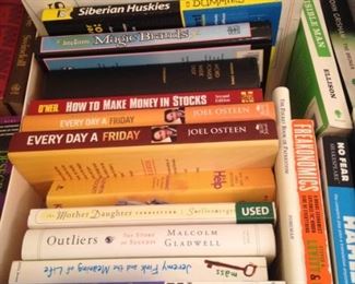 Variety of books