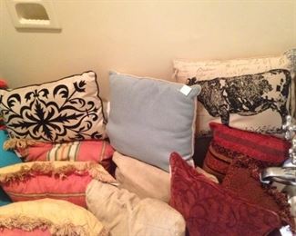 Lots of great pillows