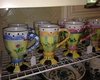 Colorful mugs