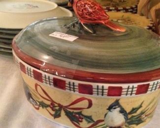 Lidded bowl