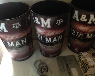 Texas A&M cups