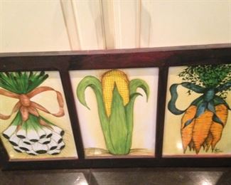 Fun kitchen art
