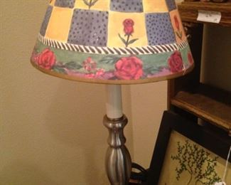 Rose lamp