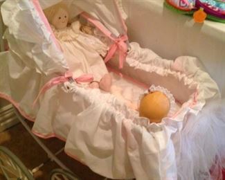 Adorable dolls and strollers