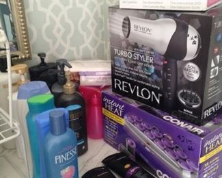 Revlon hair styler and Conair curlers