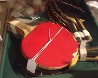 Ping pong paddles