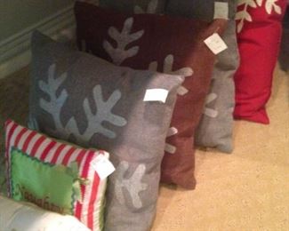 Seasonal pillows