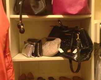 Purses and sandals