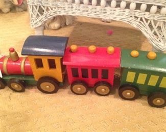 Darling wooden train