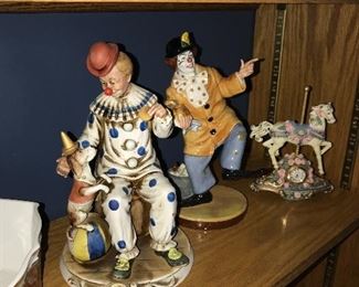CLOWN FIGURINES