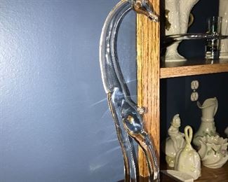 GLASS GIRAFFE FIGURINE