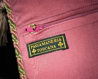 PASSAMANERIA TOSCANA PILLOWS