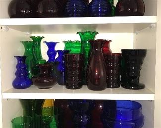 VINTAGE ANCHOR HOCKING GLASSWARE