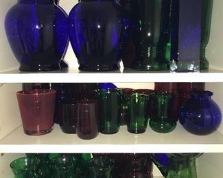 VINTAGE ANCHOR HOCKING GLASSWARE