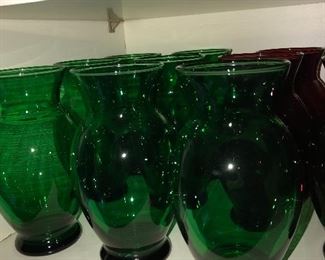 VINTAGE ANCHOR HOCKING GLASSWARE
