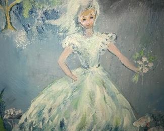 PAULINE HORRIS PAINTING