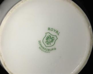 ROYAL SCHWARZBURG CHINA SET