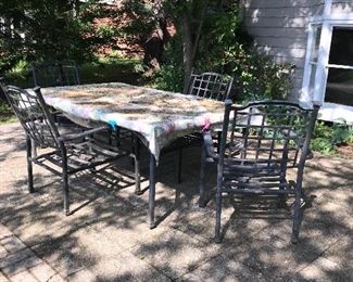 5 PIECE PATIO DINING TABLE SET