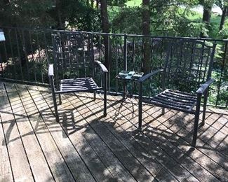 3 PIECE PATIO BISTRO SET
