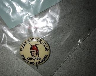 1930'S FLASH GORDON CLUB PINBACK BUTTON