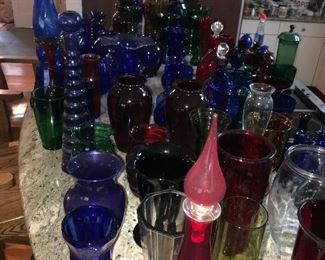 VINTAGE ANCHOR HOCKING GLASSWARE