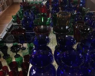 VINTAGE ANCHOR HOCKING GLASSWARE