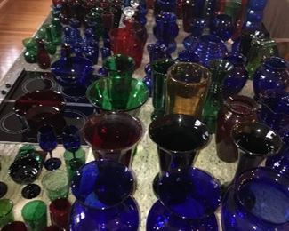 VINTAGE ANCHOR HOCKING GLASSWARE